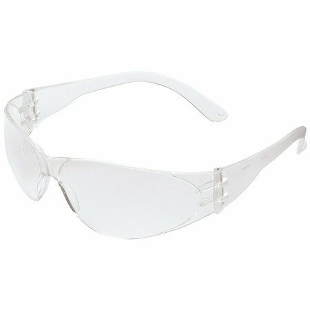 MCR SAFETY Glasses, Checklite CL1 Clear Lens - BULK, 12PK CL110N